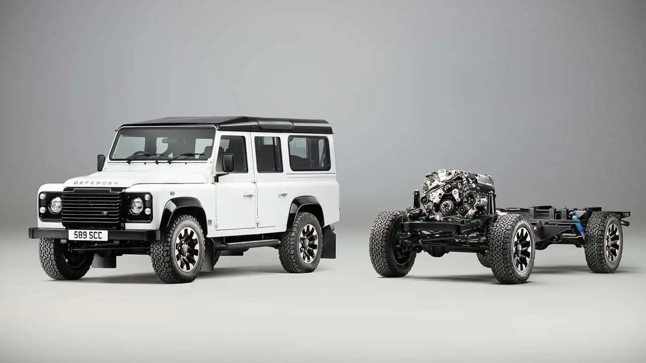 Defender з V8 двигуном