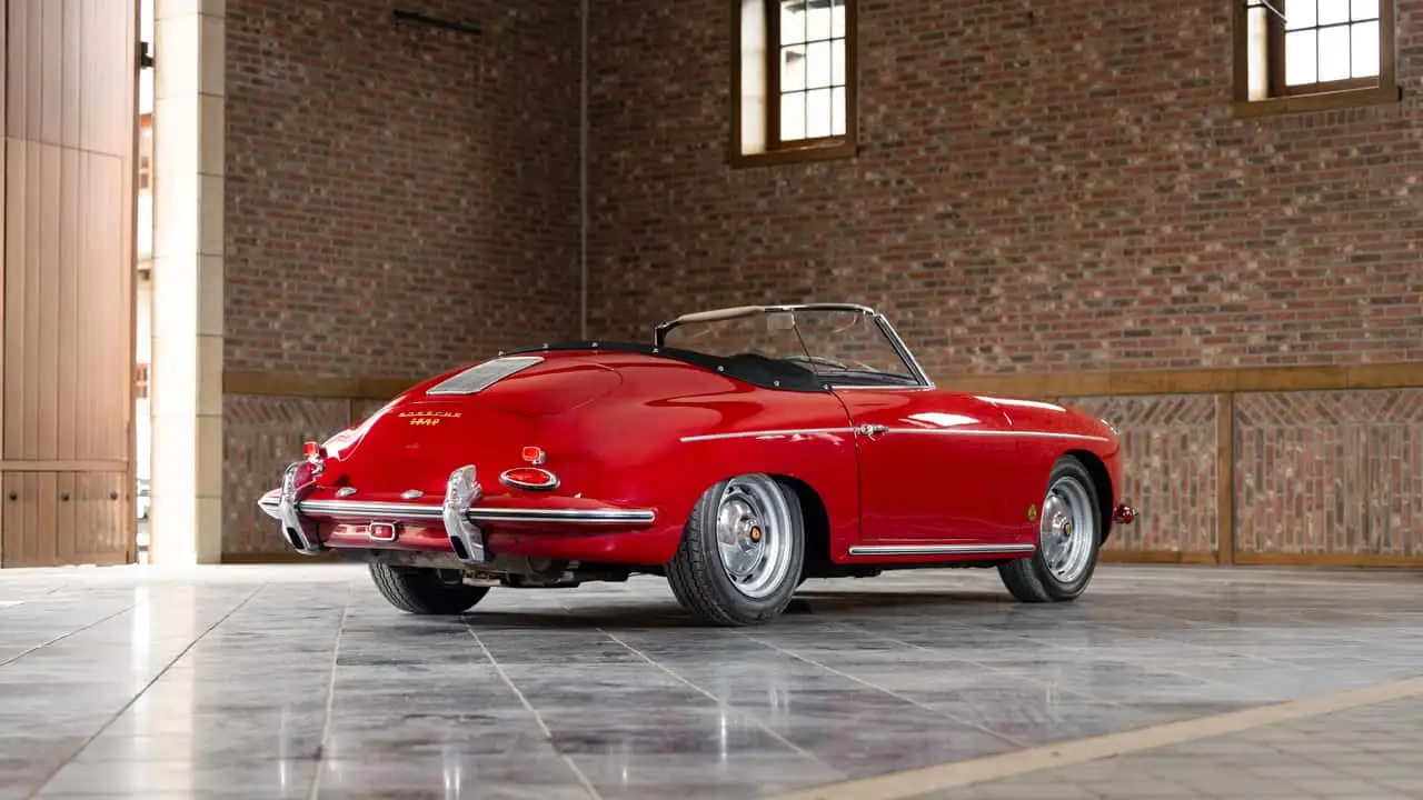 Інтер'єр Porsche 356 B 1600 Super Roadster 1960 року