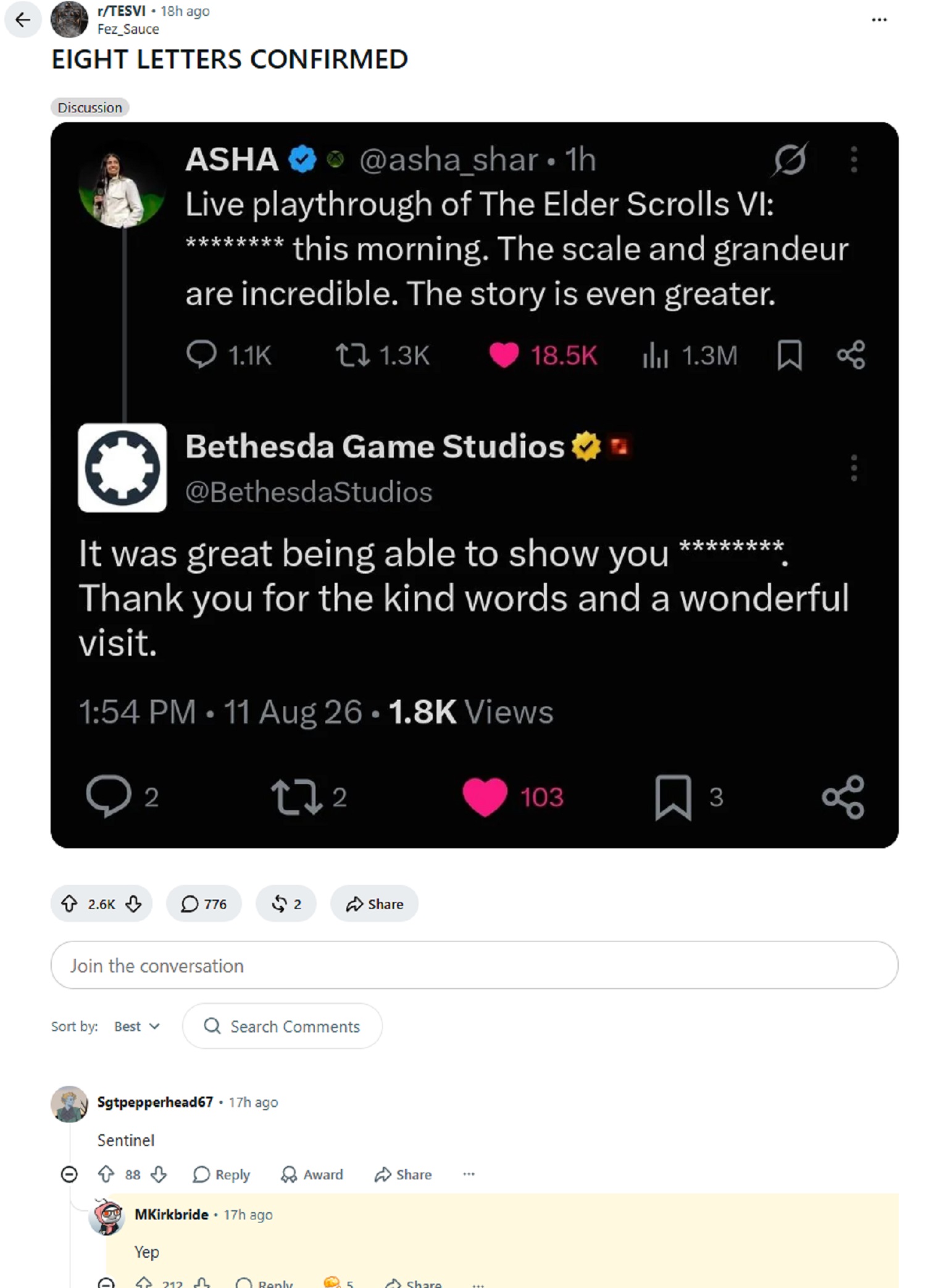 Колишній співробітник Bethesda Майкл Кіркбрайд