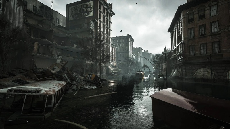 Скріншот з The Sinking City 2
