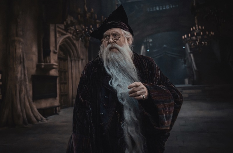 Сцена из Хогвартса в сериале