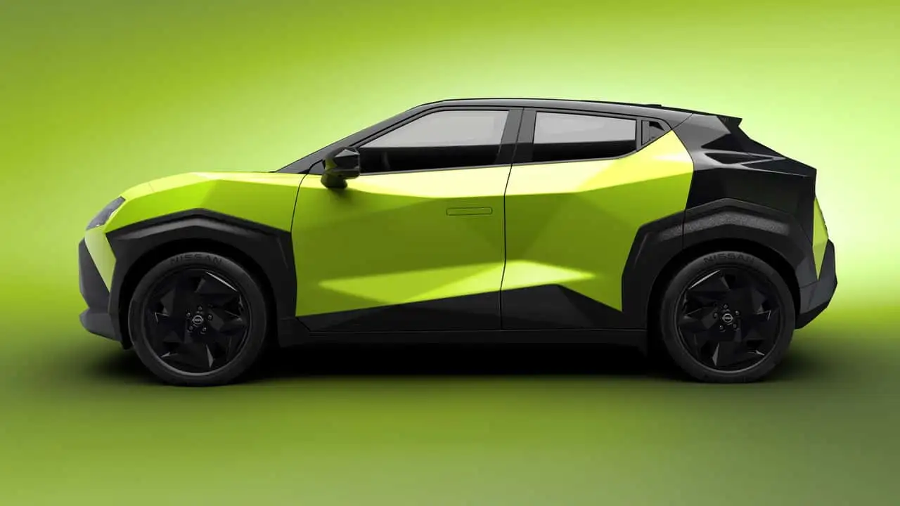 Бічний профіль Nissan Juke