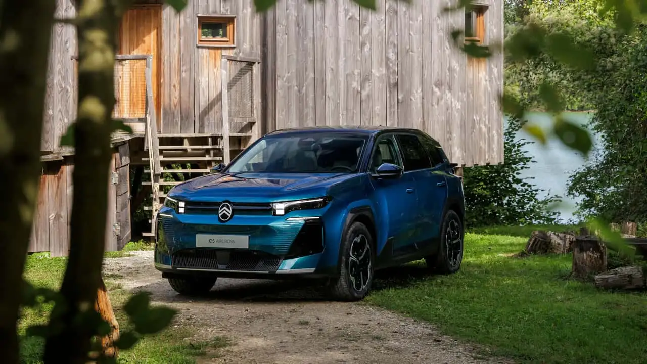 Аэродинамические элементы Citroen C5 Aircross Emeraude