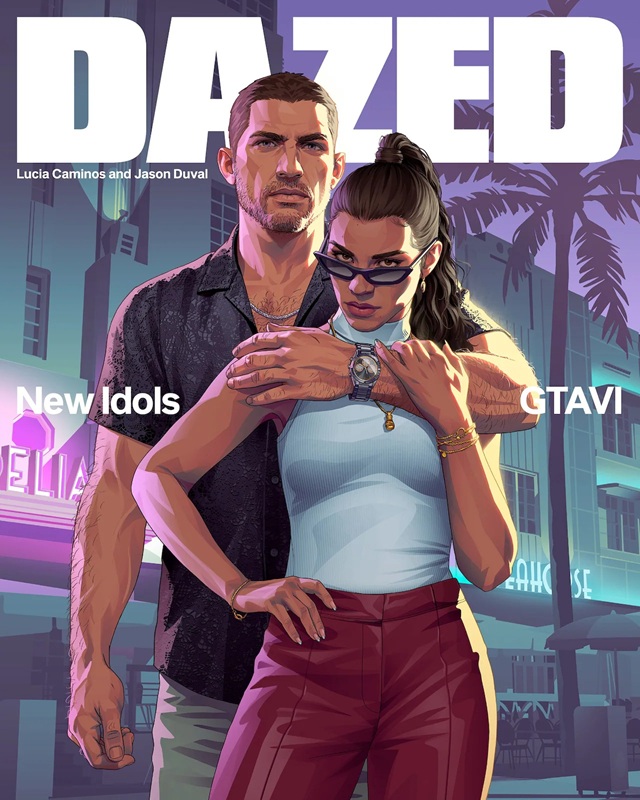 Изображение к GTA VI с реакции прохожих на вооружённого главного героя