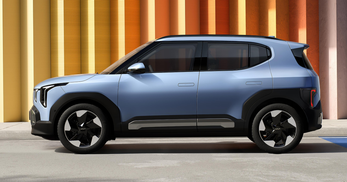 Kia EV2 in profile