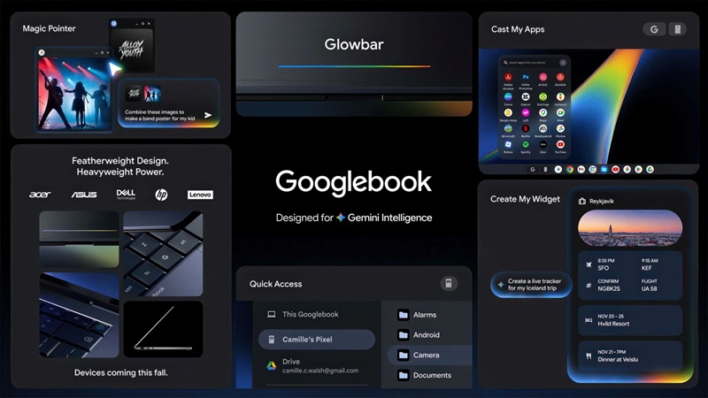 Фото устройств серии Googlebook