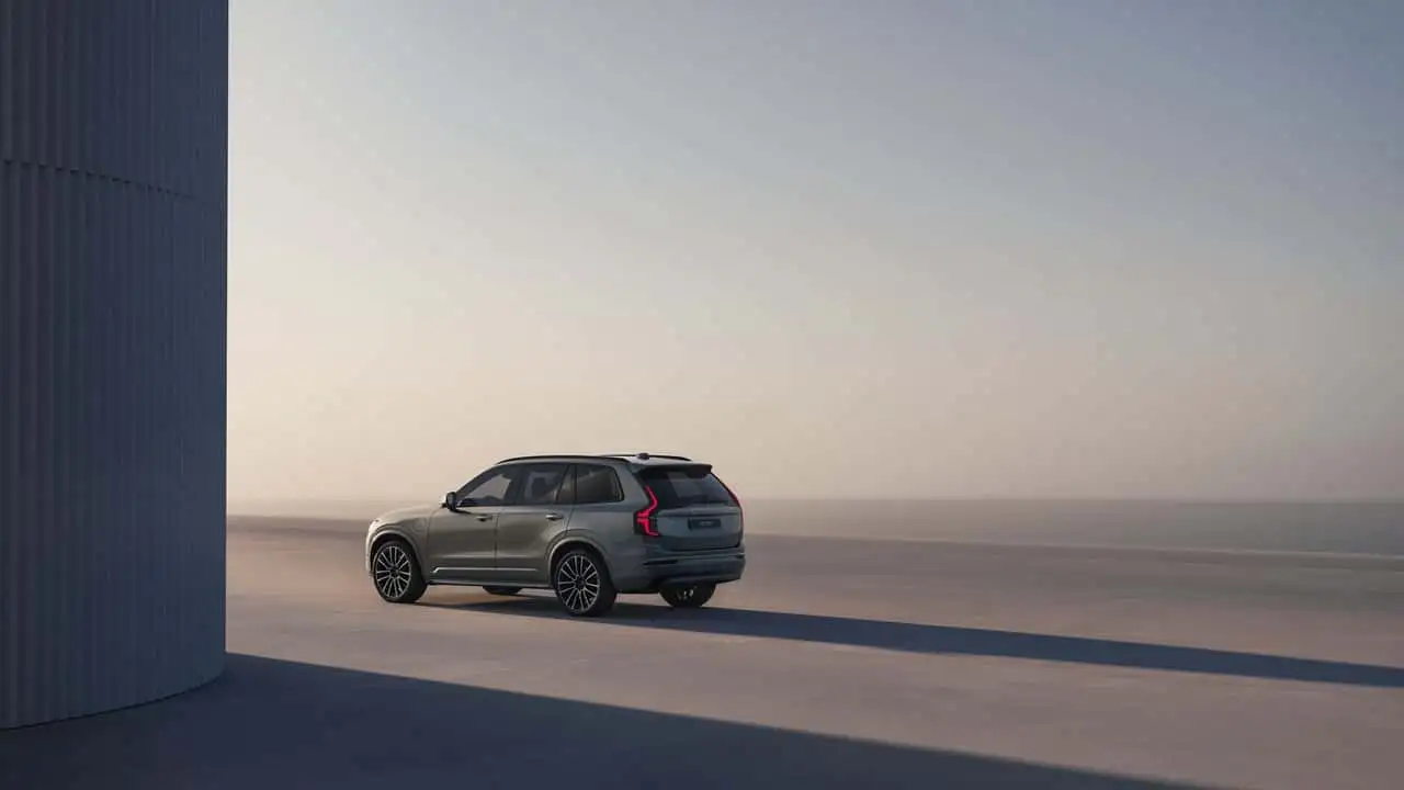 Вид зверху Volvo XC90