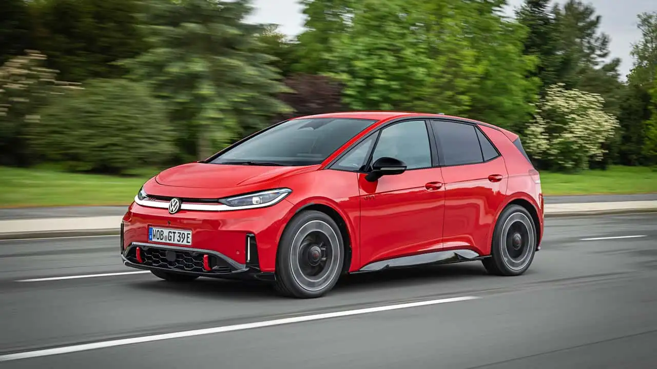 Детали задней части Volkswagen ID.3 GTI