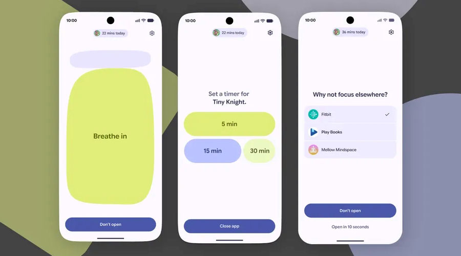 The Pause Point interface in Android 17. Illustration: Google