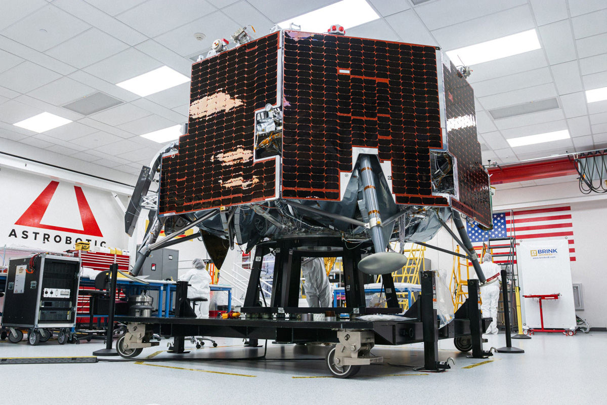 Griffin-1 lunar lander. Illustration: Astrobotic