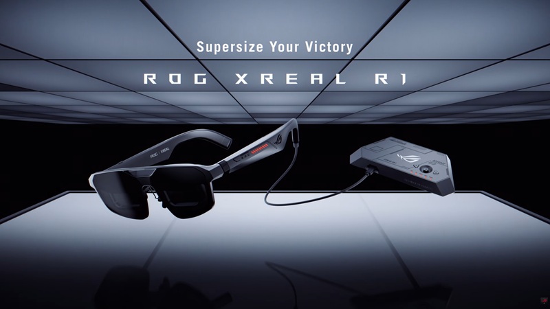 ASUS ROG XREAL R1 AR Gaming Glasses зображення