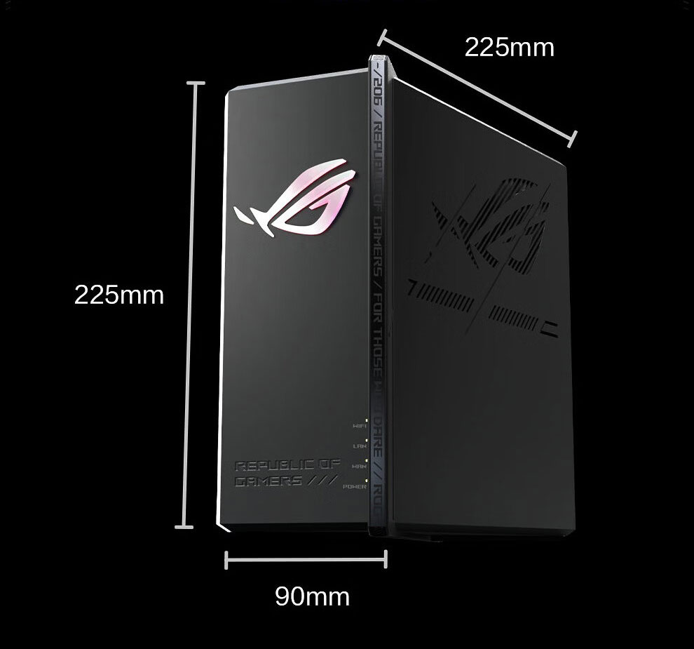 Asus ROG Magic Box Pro Max - вид сзади