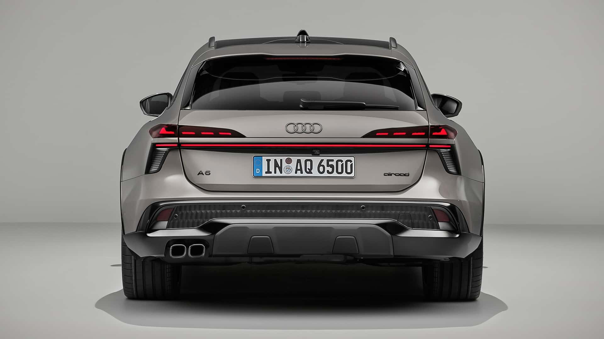 Задний вид Audi A6 Allroad 2026