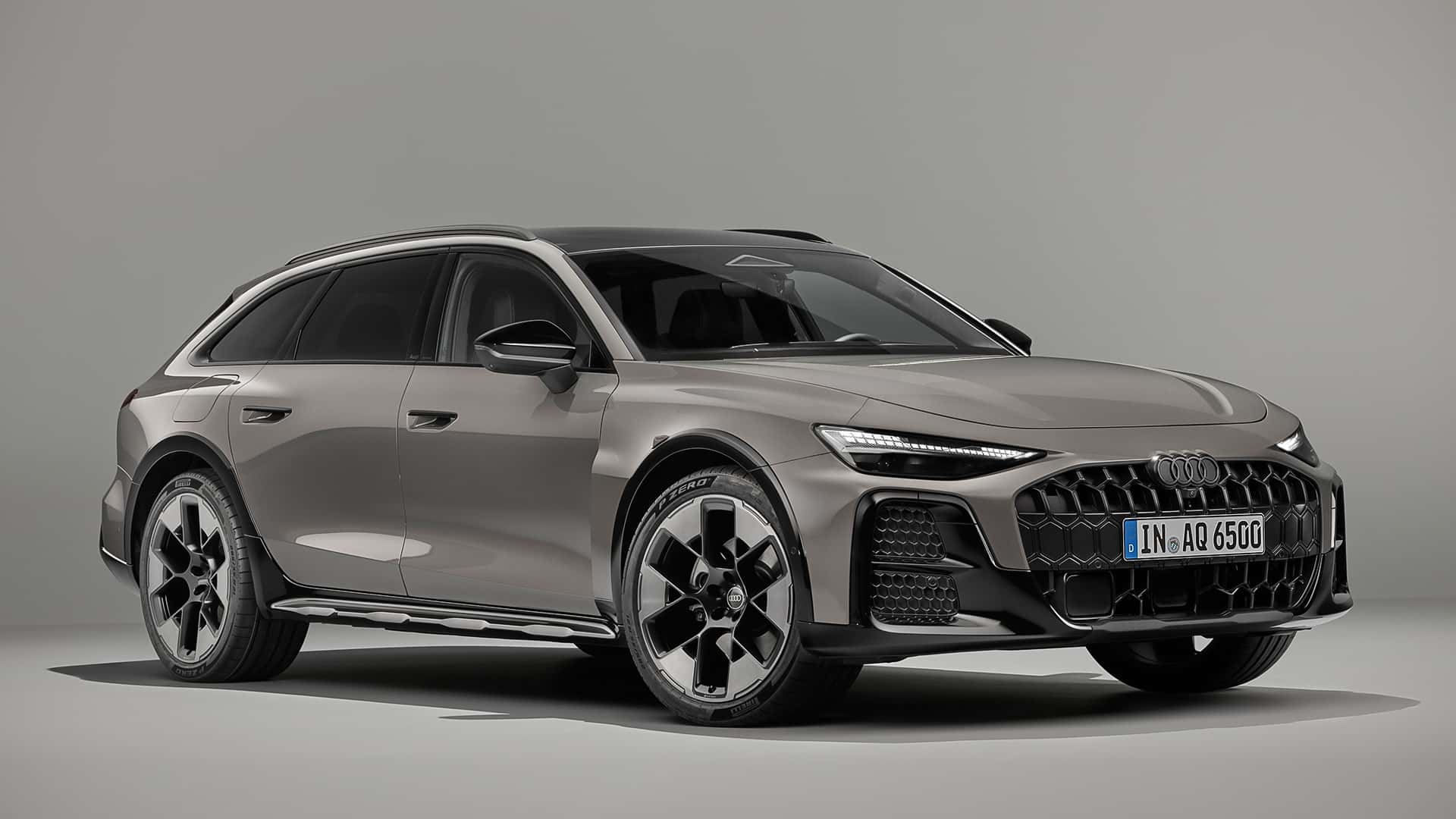 Audi A6 Allroad вид сверху