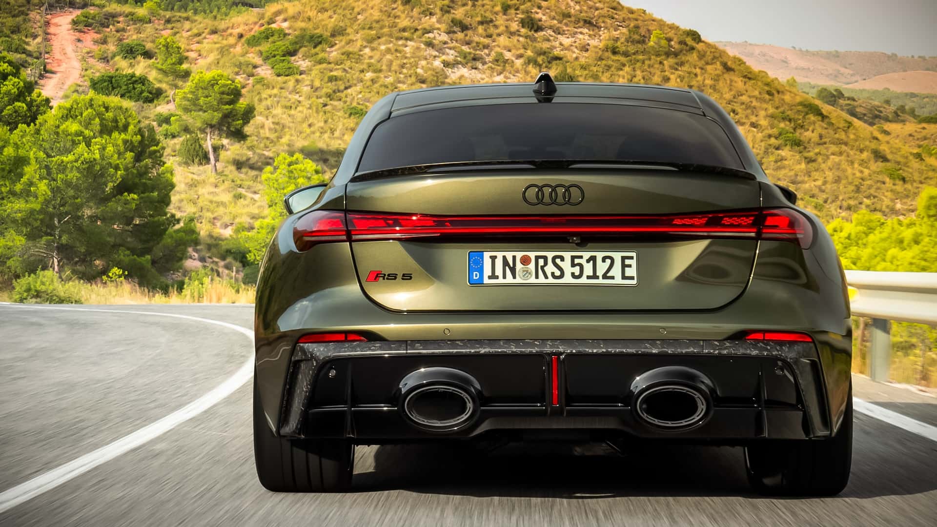 Audi RS5 Limousine 2026 вид ззаду