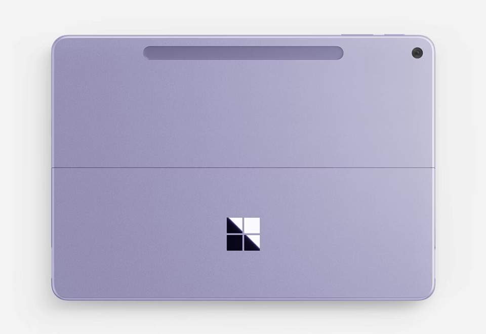 Microsoft Surface Pro 12-inch вид сзади в цвете Violet