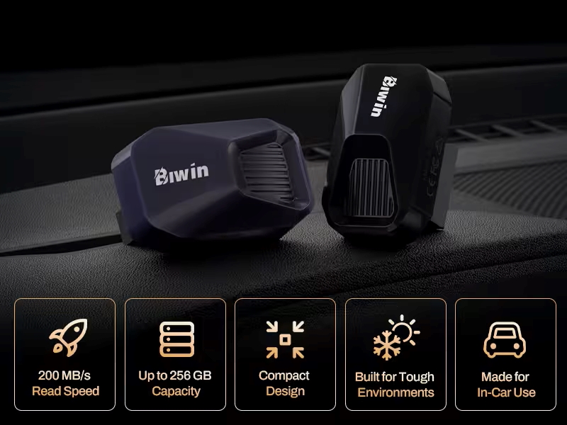 Biwin Amber UV200 у морозильній камері