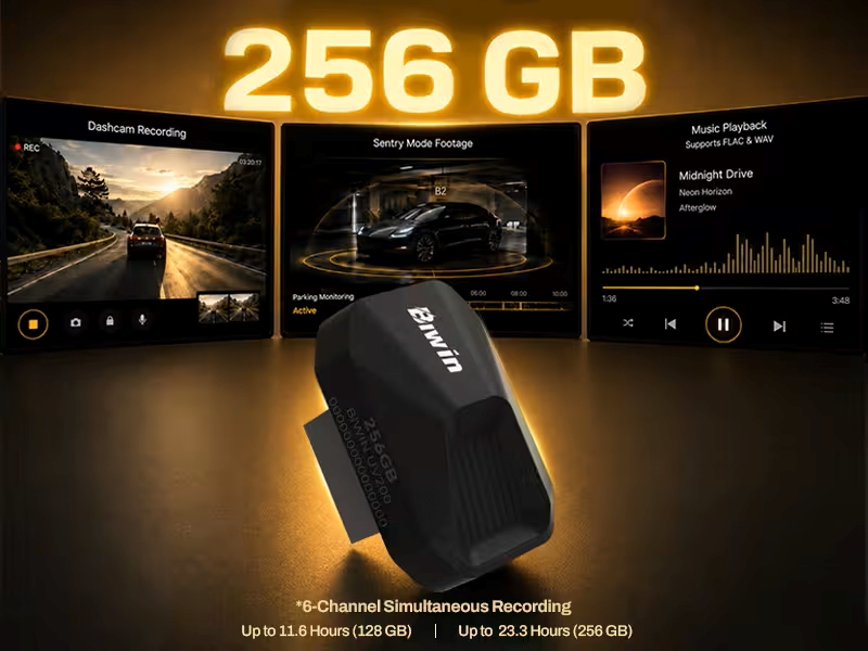 Biwin Amber UV200 тест на швидкість запису