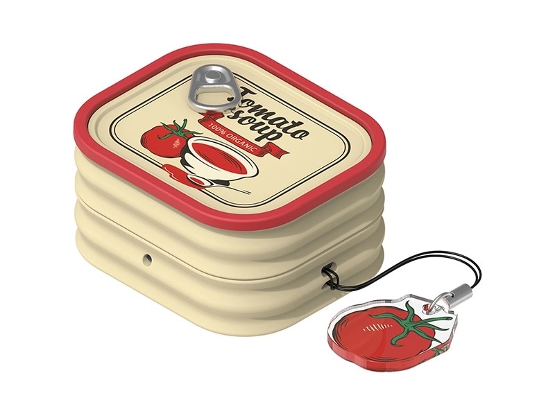 Food Can Case для Galaxy Buds 4 в стиле сардин
