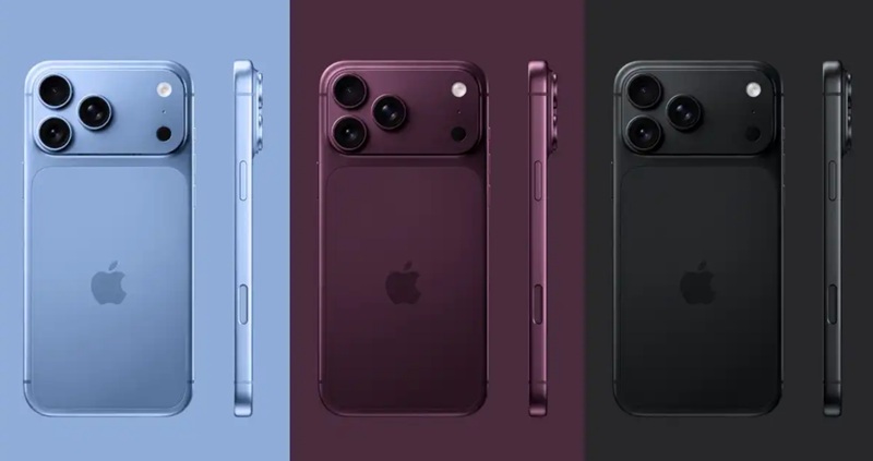Рендери iPhone 18 Pro в різних кольорах