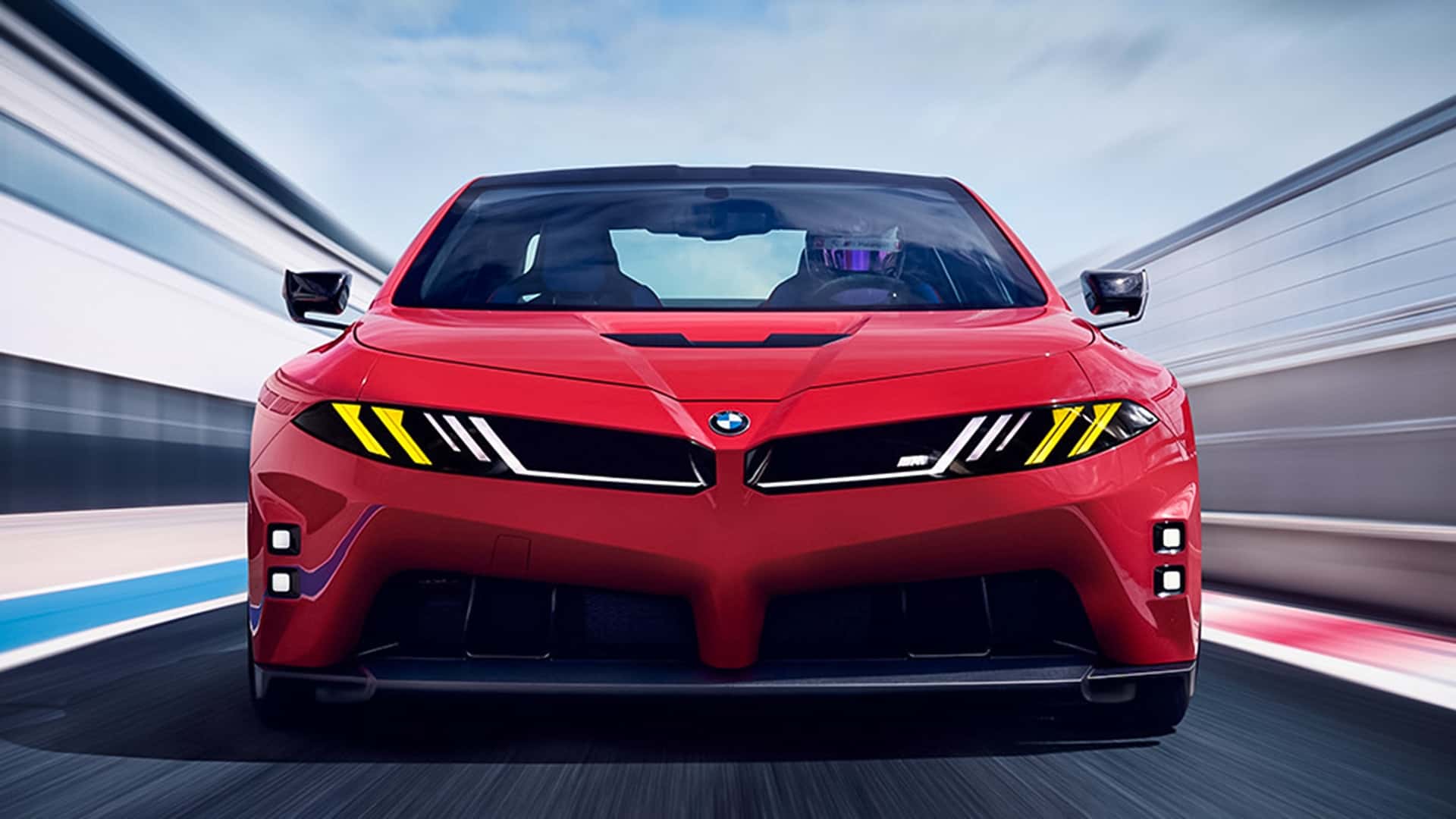 BMW M Concept Neue Klasse 2026 Прототип на Нюрбургринге