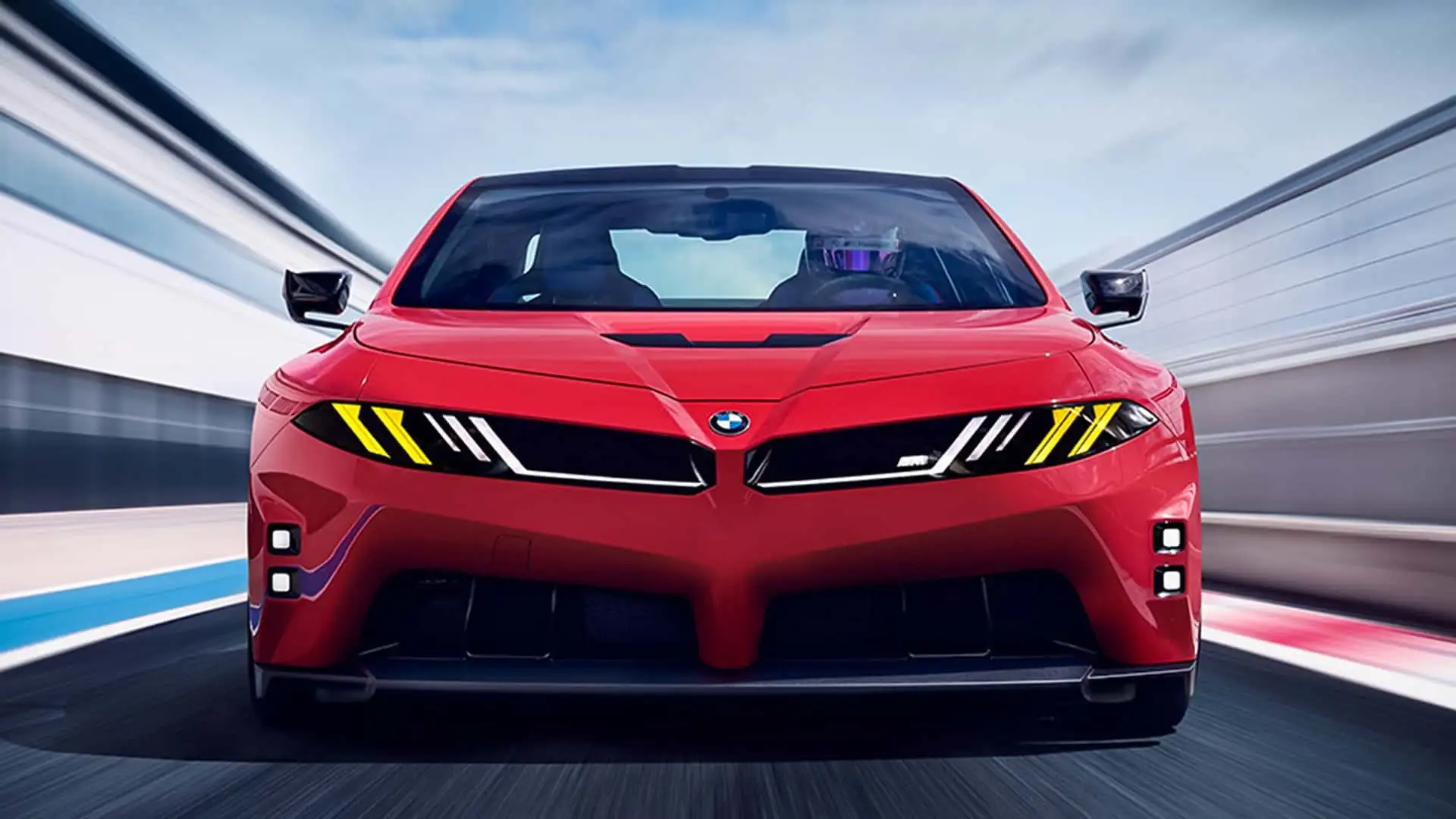 BMW M Concept Neue Klasse вид спереду
