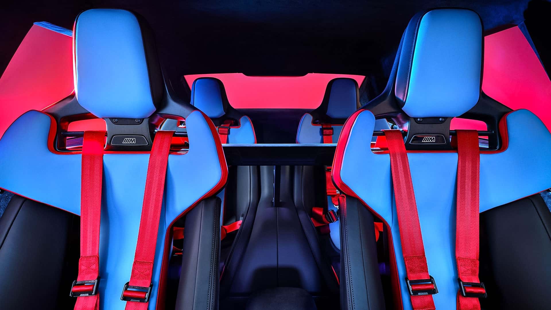BMW M Concept Neue Klasse 2026 Задний вид