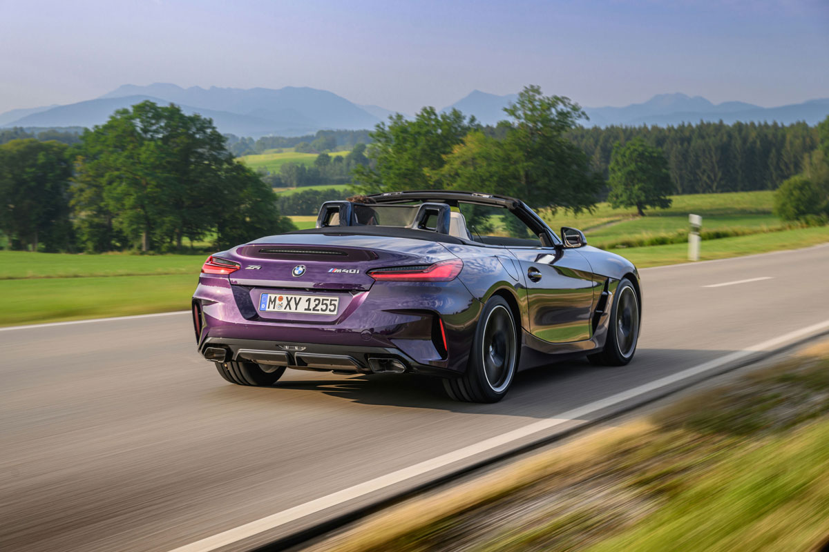 BMW Z4 Roadster задній вид