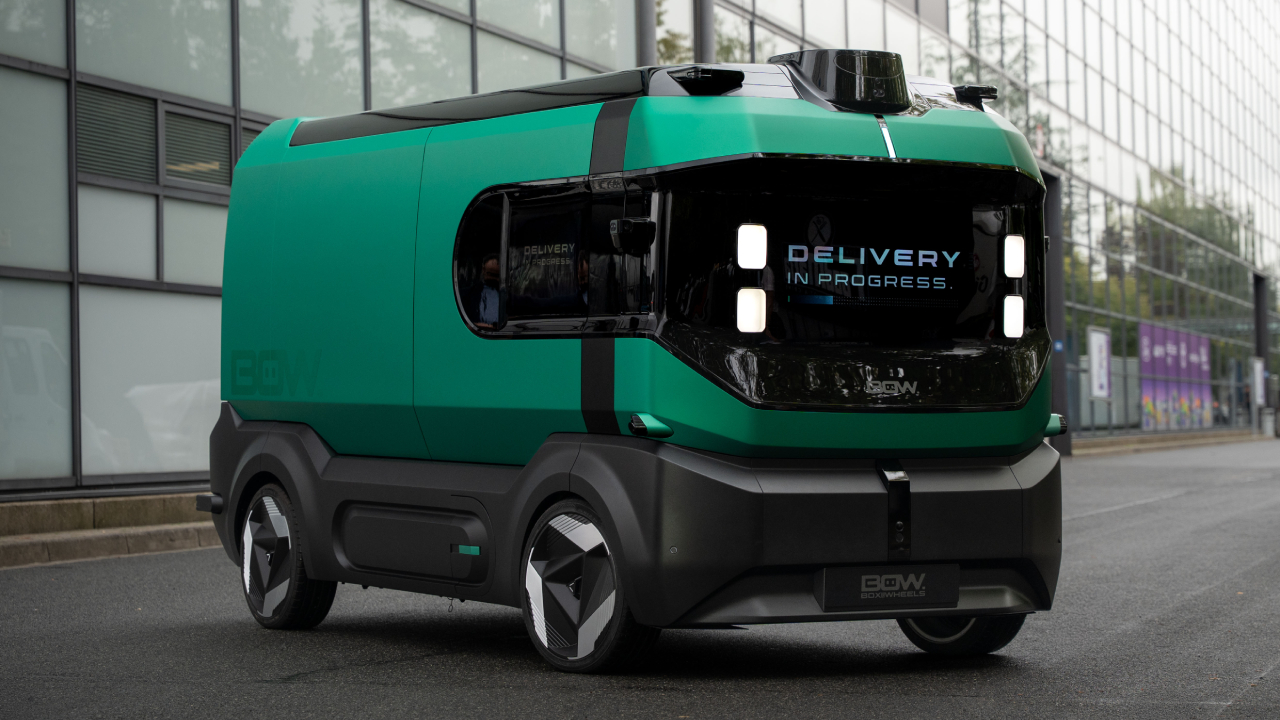 Концепція Box on Wheels для міської логістики