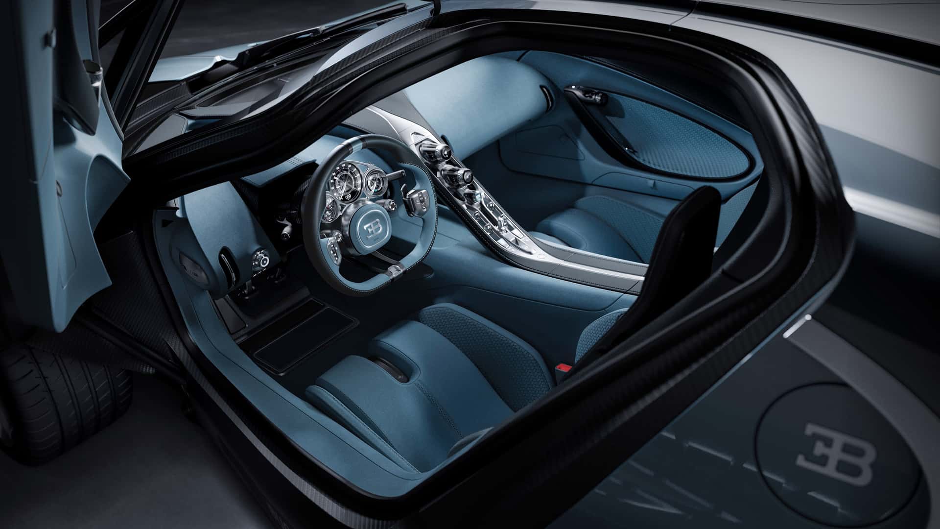 Bugatti Tourbillon приладова панель