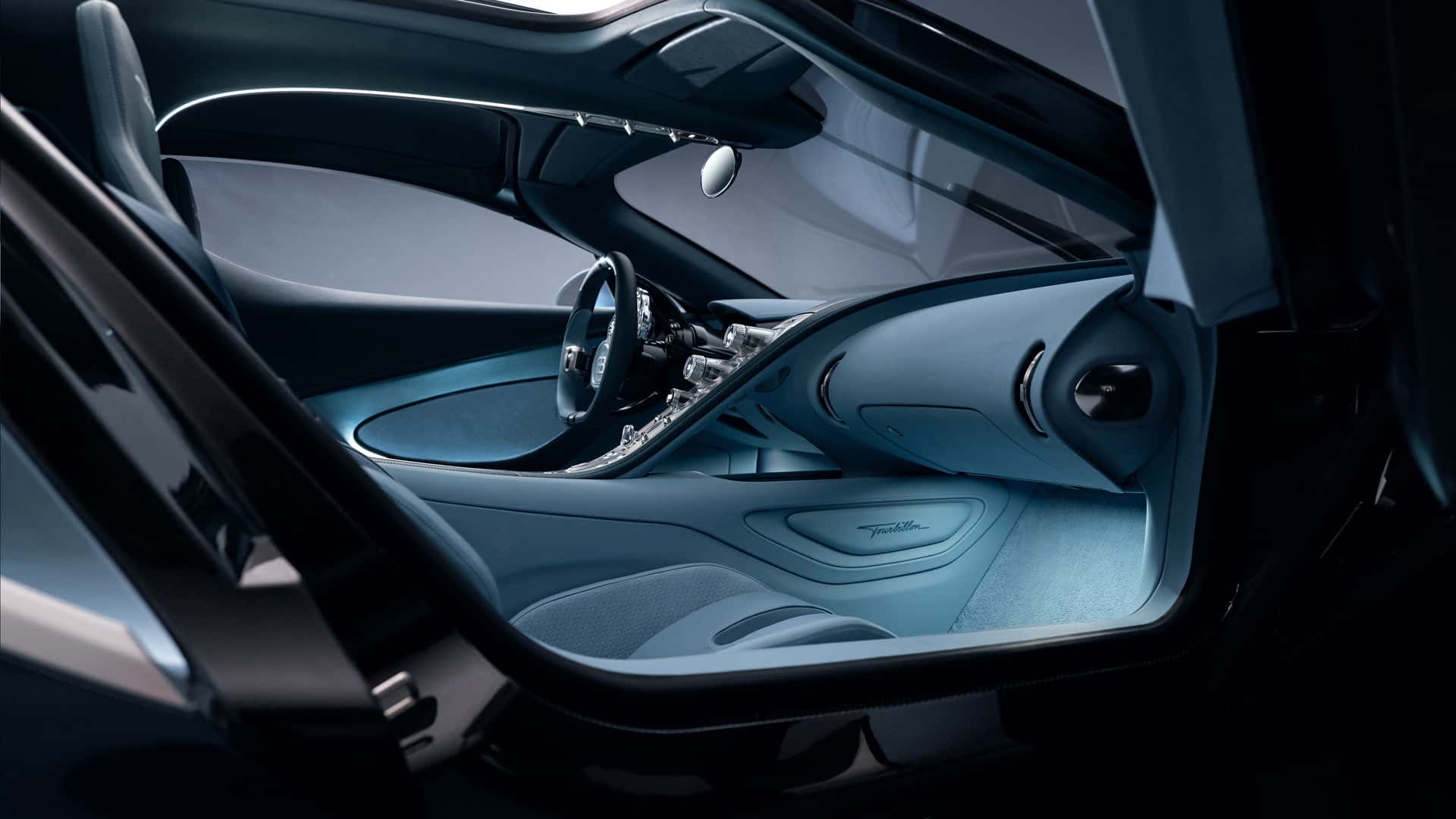 Bugatti Tourbillon деталі інтерʼєру