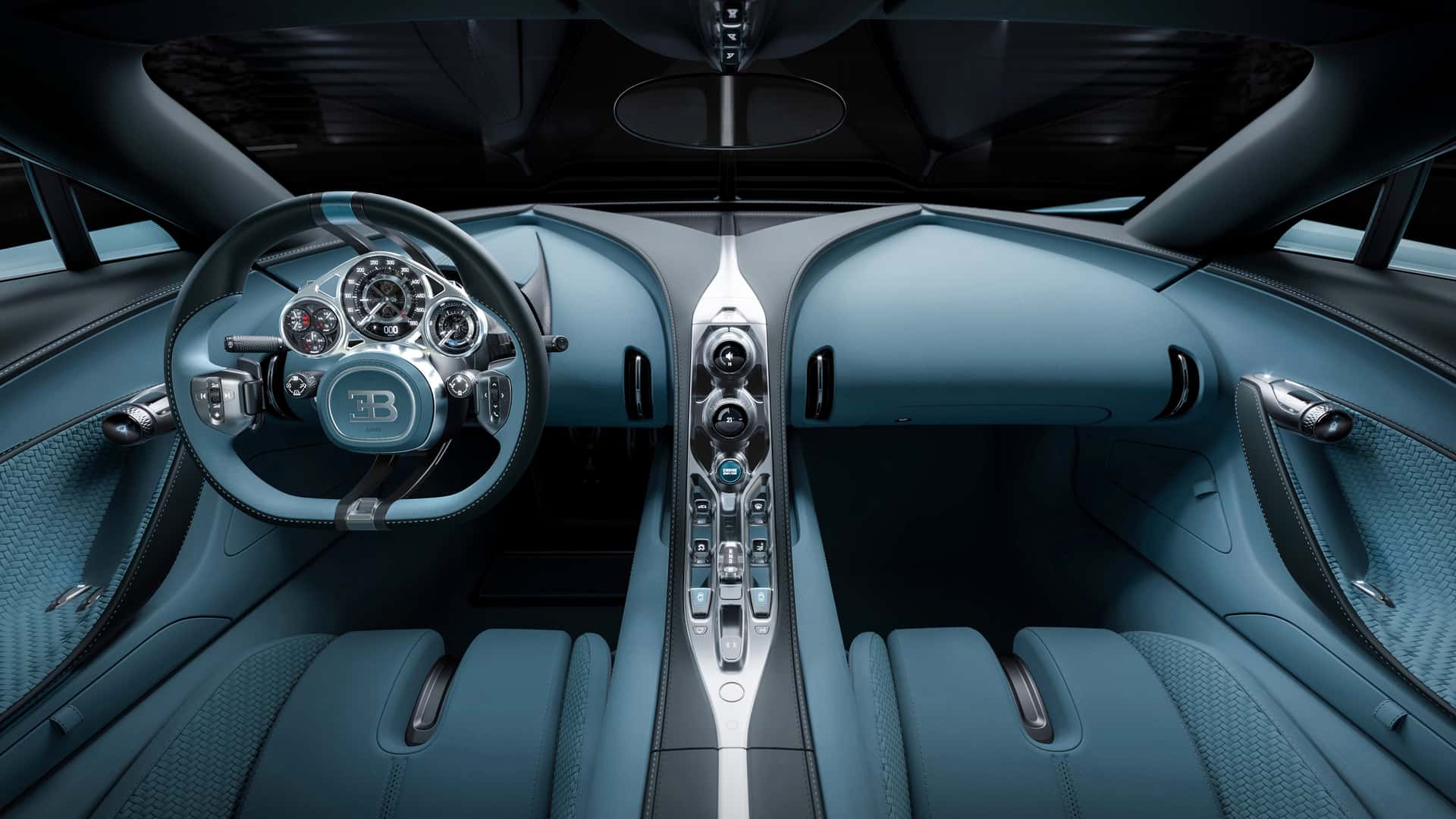 Сучасні функції в Bugatti Tourbillon