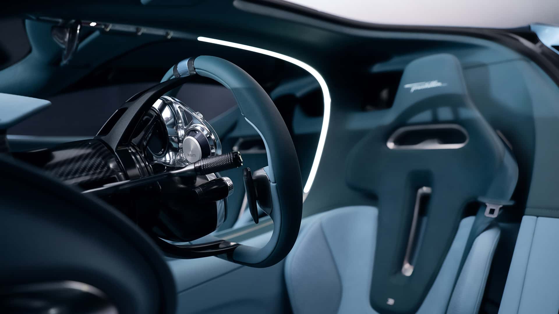 Атмосфера всередині Bugatti Tourbillon