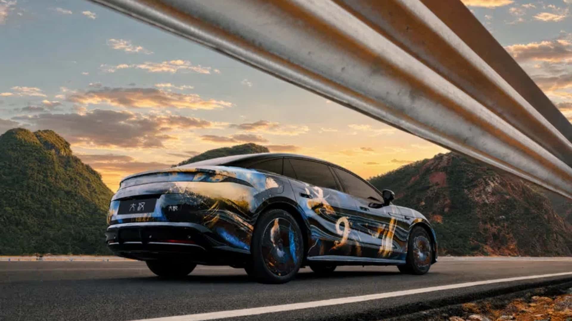 Задняя светодиодная оптика BYD Great Han