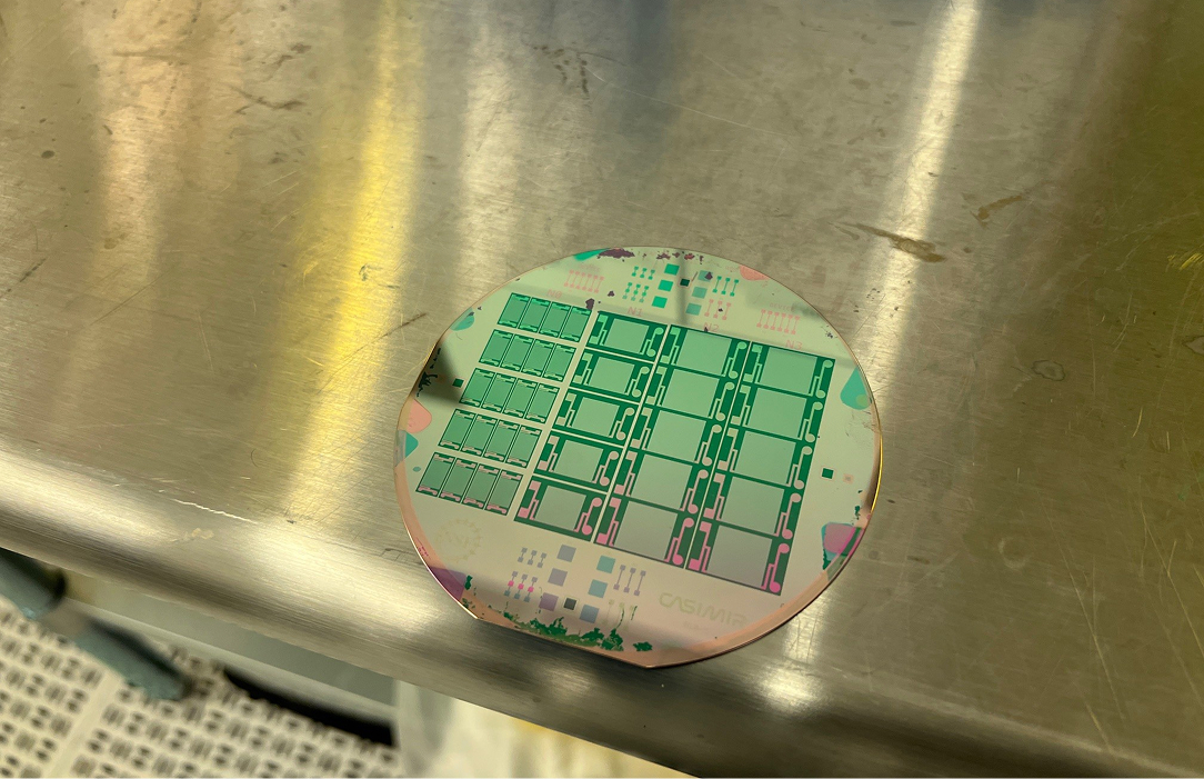 Prototype de la puce MicroSparc. Photo : Casimir