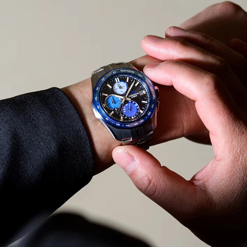 Изображение лимитированных часов Casio Oceanus Manta OCW-S7000AP-1A