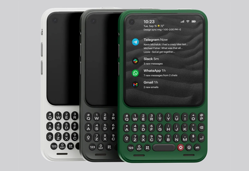 Click Communicator with physical QWERTY keyboard