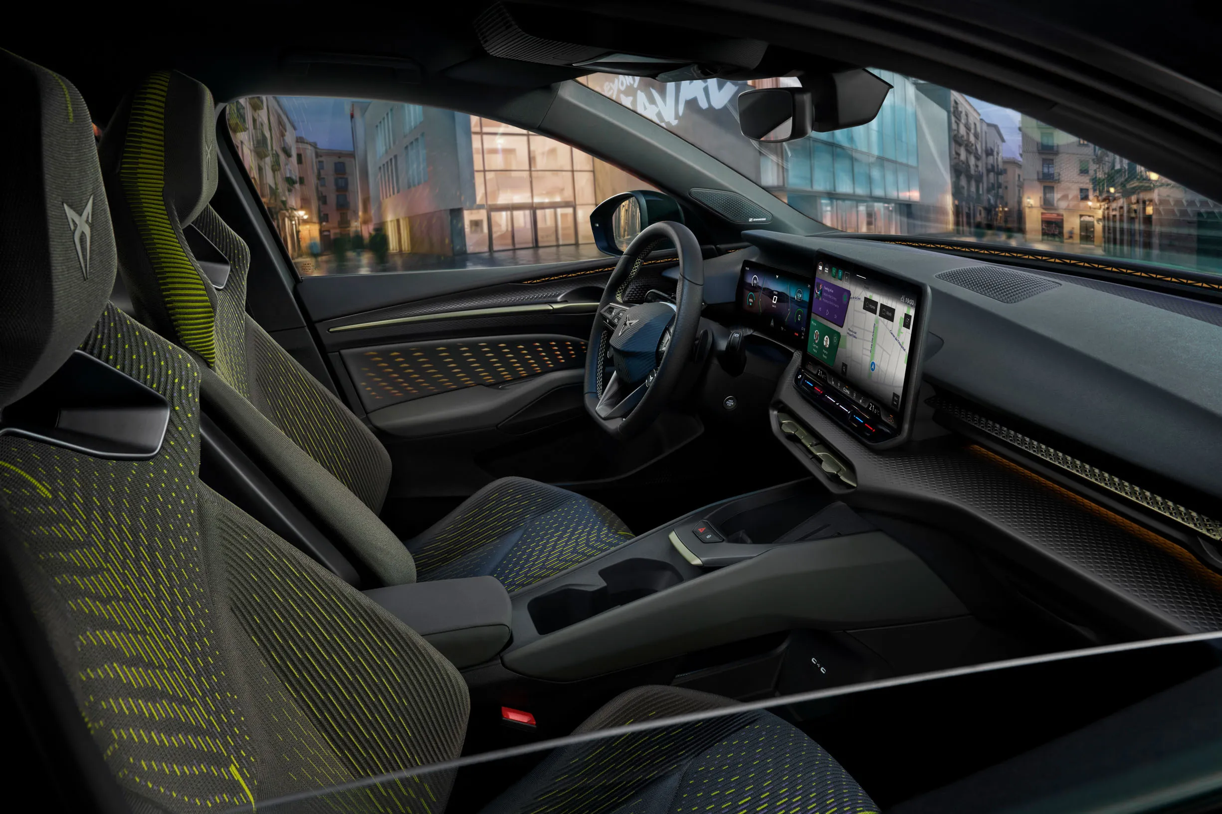 Технологічний салон Cupra Raval