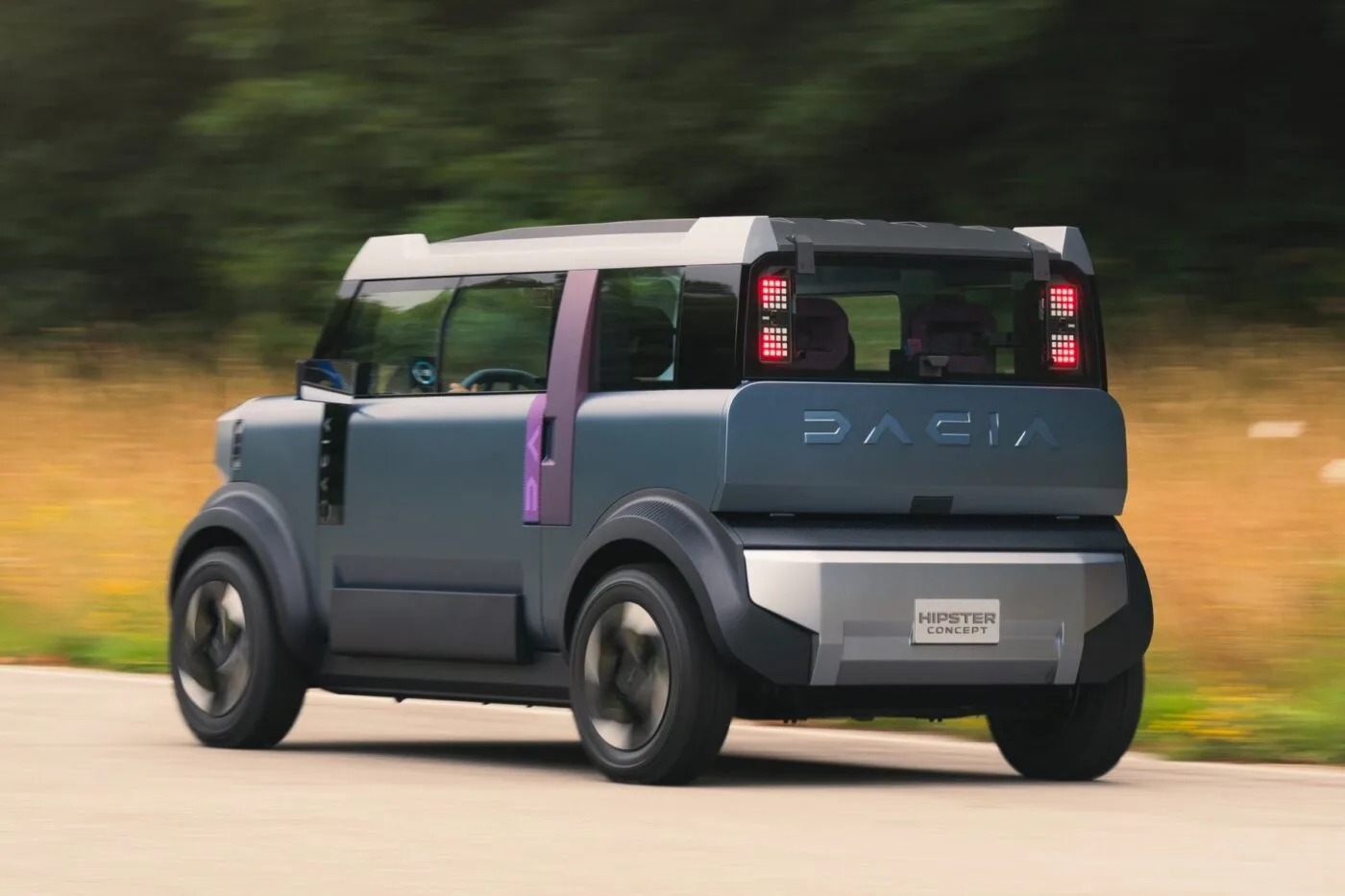Dacia Hipster концепт 2025 вид збоку