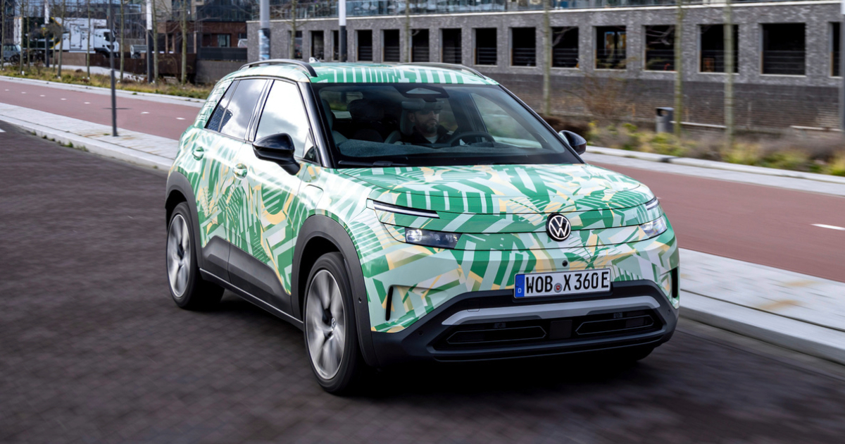 Задній вигляд Volkswagen ID. Cross