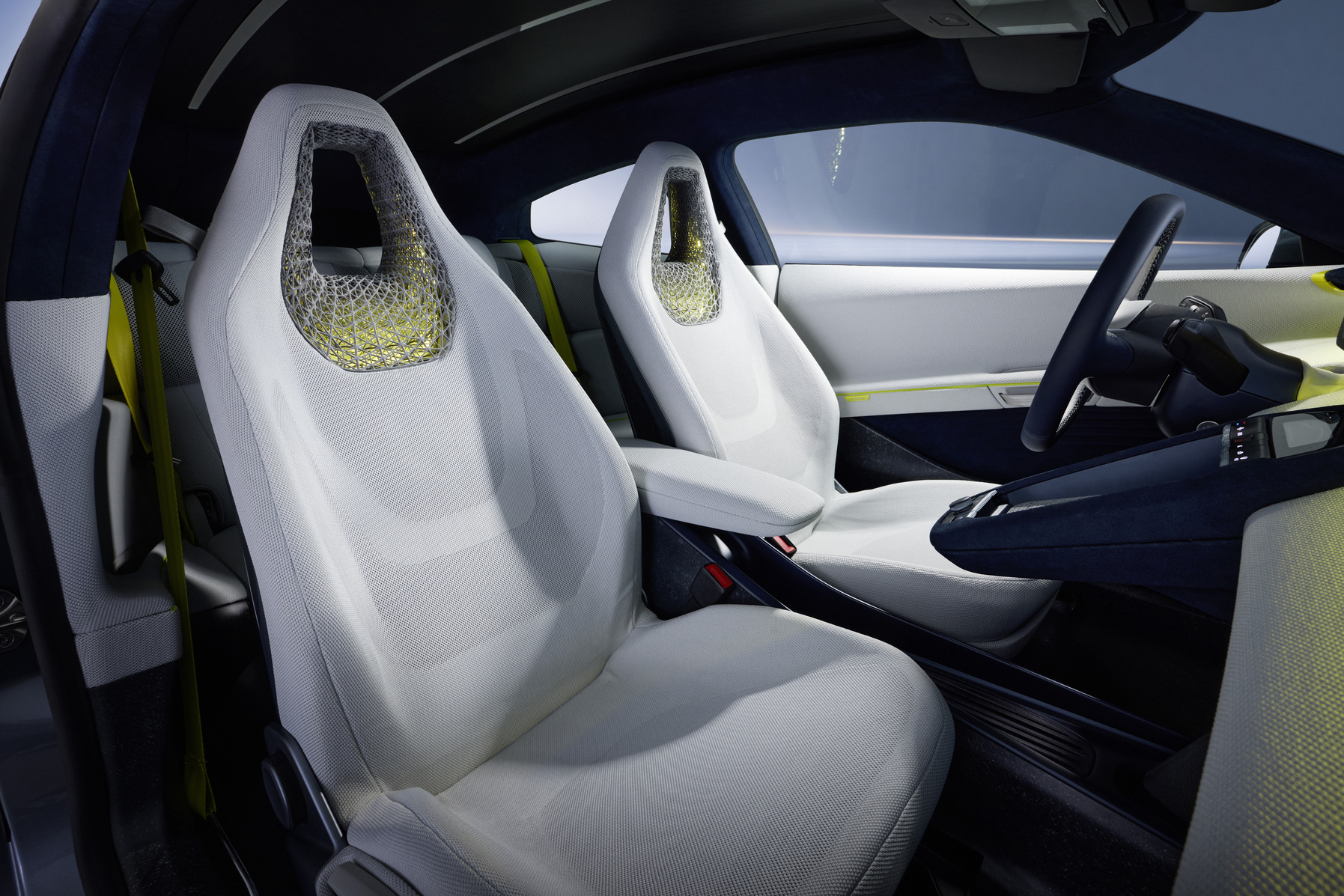 Вид на переднюю часть Volkswagen Mission Efficiency