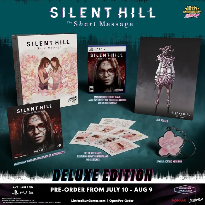 Silent Hill: The Short Message — now available as a $70 physical Deluxe edition from Limited Run Games.