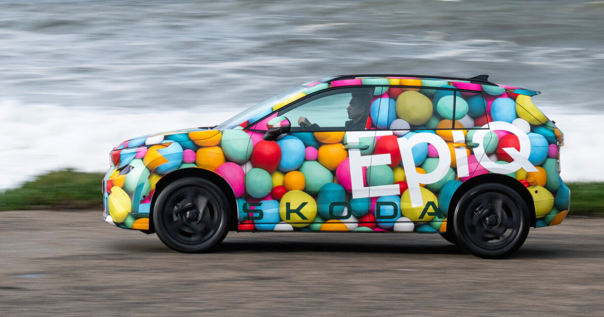 Škoda Epiq задняя часть