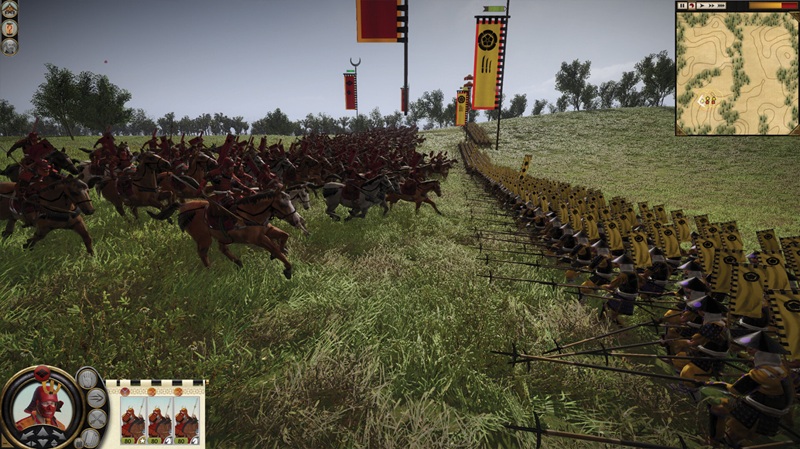 Naval battle scene in Total War: SHOGUN 2 Complete Edition