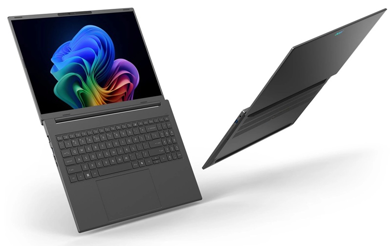 Slim and lightweight design of Acer Aspire AI laptops