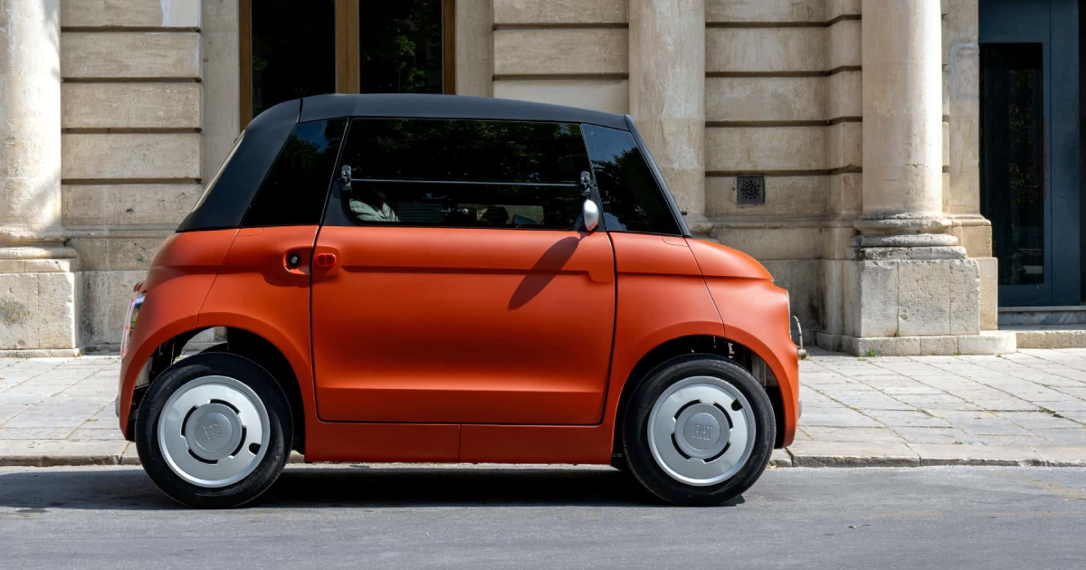 Fiat Topolino Corallo 2026 - Вид збоку