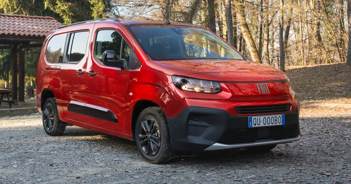 Вид сзади Fiat QUBO L