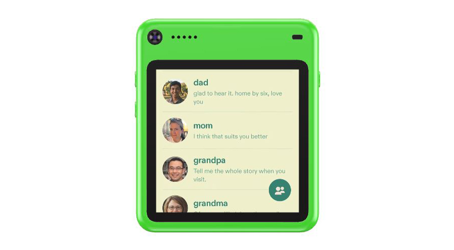 Freckle phone: задня та передня частина пристрою