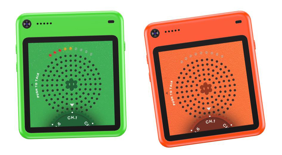 Екран Freckle phone з інтерфейсом управління