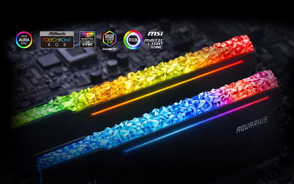 Geil Aquarius DDR5-6000 – вигляд зверху